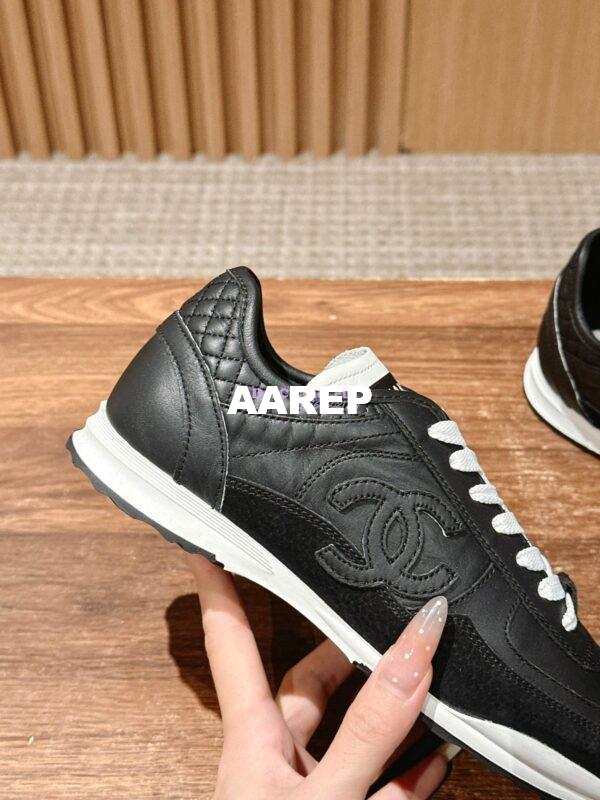 Replica CHANEL 25P UNISEX CALFSKIN & SUEDE CALFSKIN G46372 BLACK 9