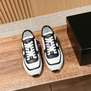 Replica Chanel 25P Unisex Calfskin & Suede Calfskin G46372 BlackWhite