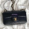 Replica Chanel CC Filigree Vanity Case Vanity Case A93343 Silver 2