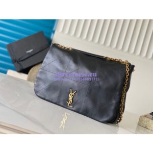 Replica YSL Saint Laurent Jamie 4.3 Large Supple Nappa Leather Bag In Lambskin 742431 Black