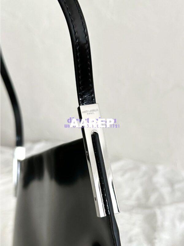 Replica YSL Saint Laurent Suzanne Small In Shiny Leather 741637 Black (Limited) 10