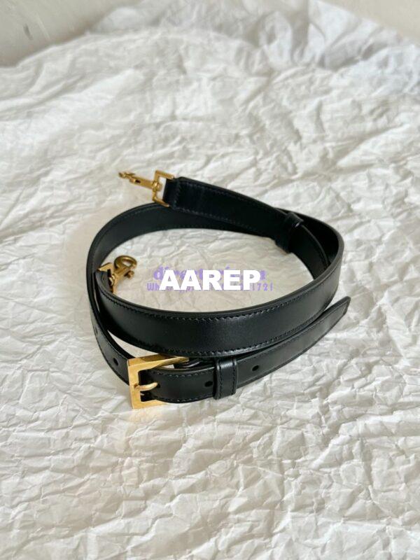 Replica YSL Saint Laurent Le 37 in Shiny Leather 7428282 Black 11
