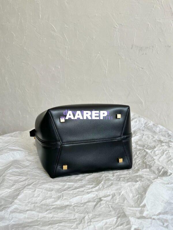 Replica YSL Saint Laurent Le 37 in Shiny Leather 7428282 Black 13