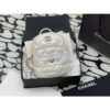 Replica Chanel 24C Backpack Nylon & Silver-Tone Metal AS4366 Black 2