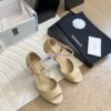 Replica Chanel 25SS Lambskin Sandals with Pearls Heel 8.5cm G46168 2