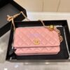 Replica Chanel 19 Bag Lambskin Shopping Bag AS3660 Black 2