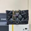 Replica Chanel 19 Bag Lambskin Shopping Bag AS3660 Black
