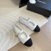 Replica CHANEL 25SS MARY JANE FABRIC & GOSGRAIN G46467 BLACK 2