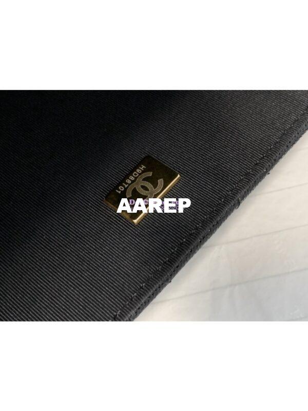 Replica Chanel XXL Travel CF Flap Bag Caviar Black (Limited Edition) 8