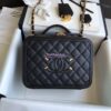 Replica Chanel's Gabrielle Hobo Bag Goatskin, Patent Goatskin Yellow 2