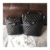 Replica Chanel's Gabrielle Hobo Bag Goatskin, Patent Goatskin Yellow