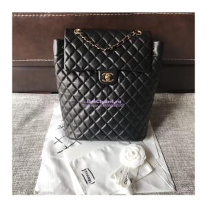 Replica Chanel Backpack Quilted Urban Spirit Lambskin Backpack A91121 2
