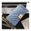 Replica Chanel zip around wallet A50097 in black lambskin leather 2