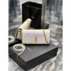Replica YSL Saint Laurent Kate 99 Chain Bag In Quilted Lambskin 6606181 White
