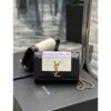 Replica YSL Saint Laurent Cassandre Flap Pouch In Smooth Leather 650858 Black