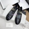 Replica Chanel Vintage CC Quilted Cambon Slide Sandals in Black and White Leather