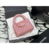 Replica Chanel 22C Round Mini Vanity with Top Handle in Black Caviar AP2502