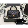 Replica Chanel 24C Star Handbag AS4579 Metallic Lambskin Gold hardware Gold