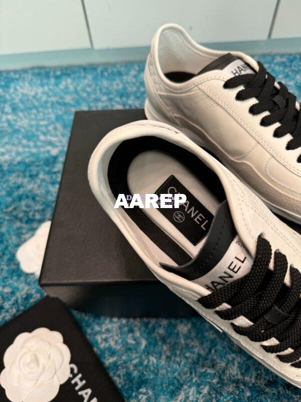 Replica Chanel 25P Trainer in Calfskin & Suede Calfskin G46372 T04 7