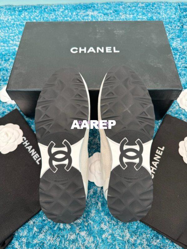Replica Chanel 25P Trainer in Calfskin & Suede Calfskin G46372 T04 8