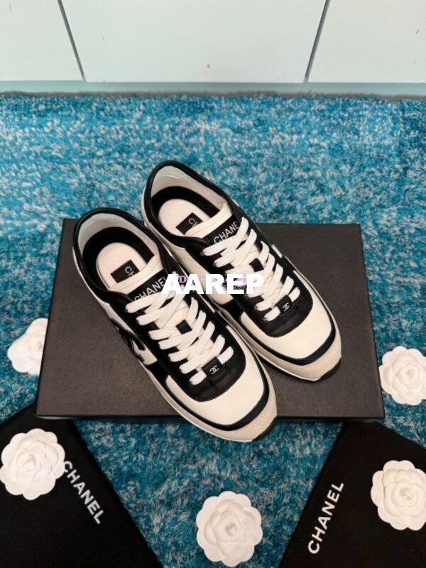 Replica Chanel 25P Trainer in Calfskin & Suede Calfskin G46372 T03 7
