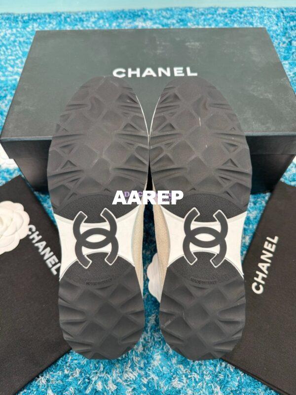Replica Chanel 25P Trainer in Calfskin & Suede Calfskin G46372 T03 9