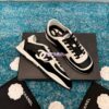 Replica Chanel 25C Mary Janes Slingback Flats Grossgrain G46270 Black 2