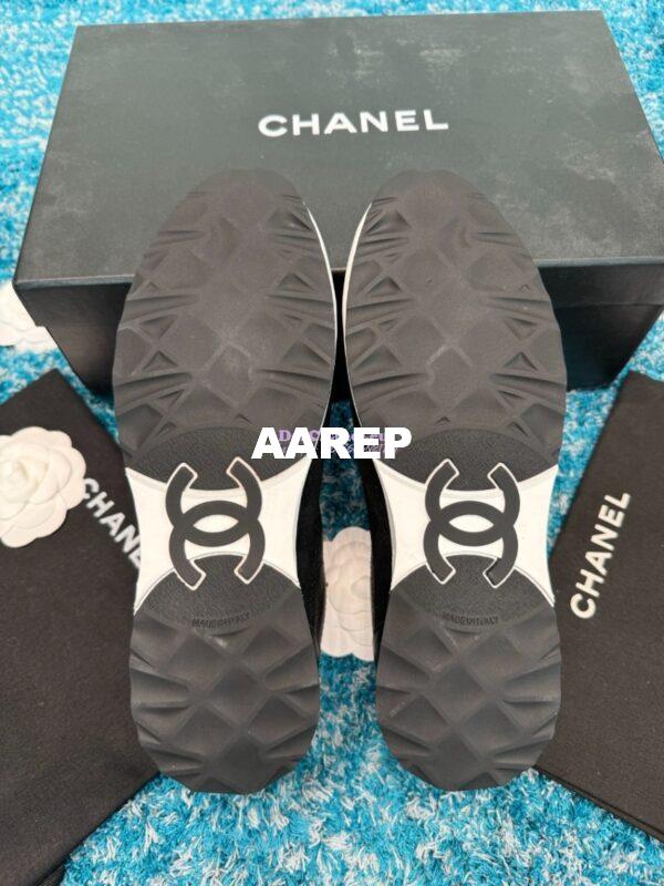 Replica Chanel 25P Trainer in Calfskin & Suede Calfskin G46372 T01 11