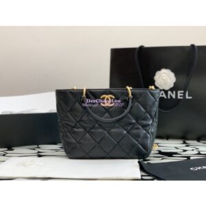 Replica Chanel 23B Shiny Lambskin Tote Bag AS4188 2