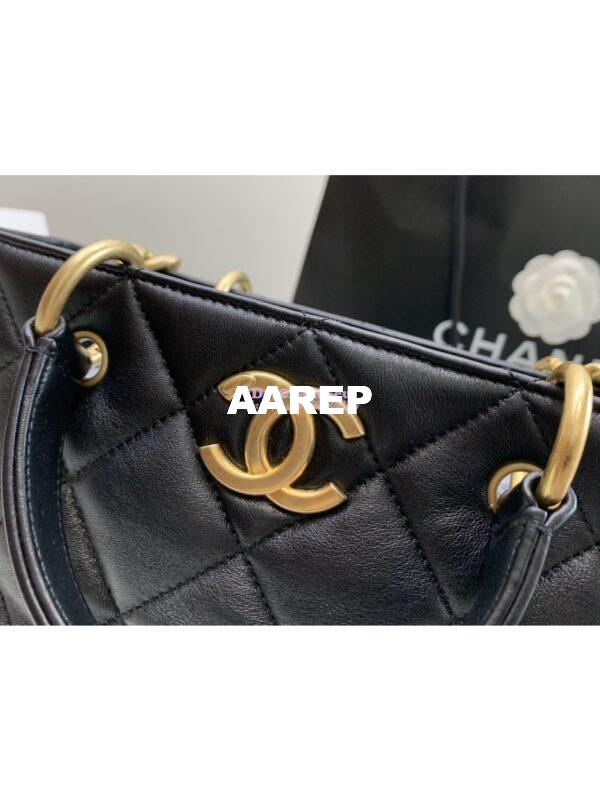 Replica Chanel 23B Shiny Lambskin Tote Bag AS4188 4