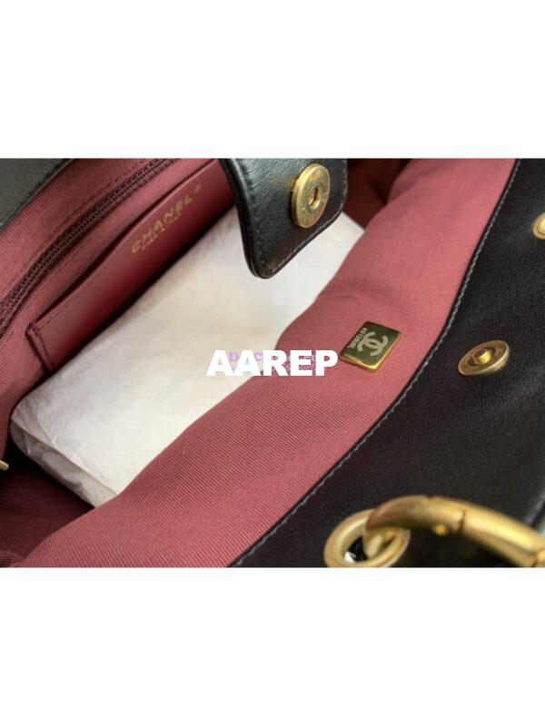 Replica Chanel 23B Shiny Lambskin Tote Bag AS4188 8