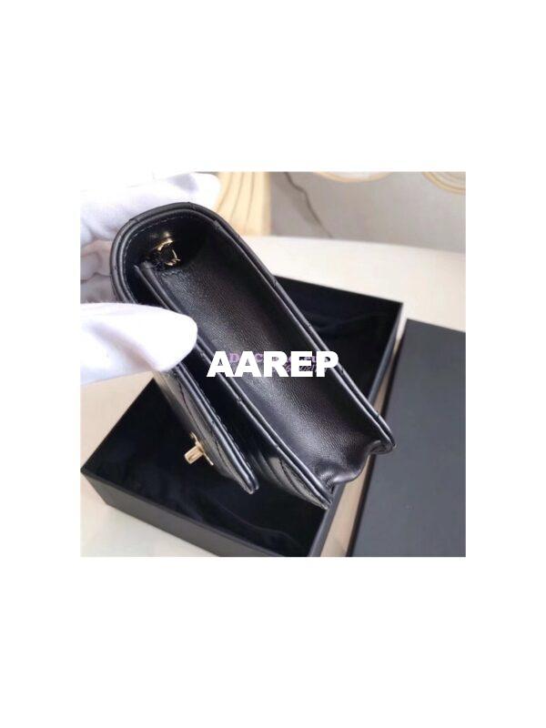 Replica Chanel Trendy CC Wallet On Chain bag A80982 black 8