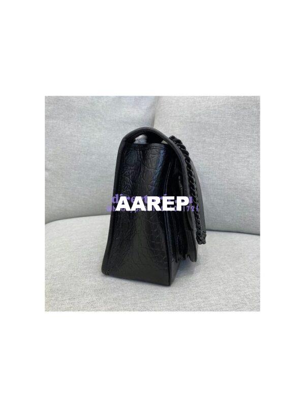 Replica YSL Saint Laurent Niki Medium Chain Bag Crocodile-embossed Leather 633151 5
