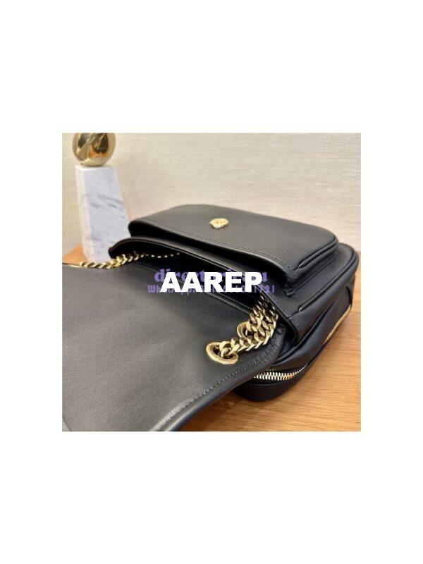 Replica YSL Saint Laurent Niki Camera Bag In Smooth Leather 712520 Black 8