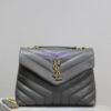 Replica Saint Laurent YSL Calypso In Lambskin 734153 Black