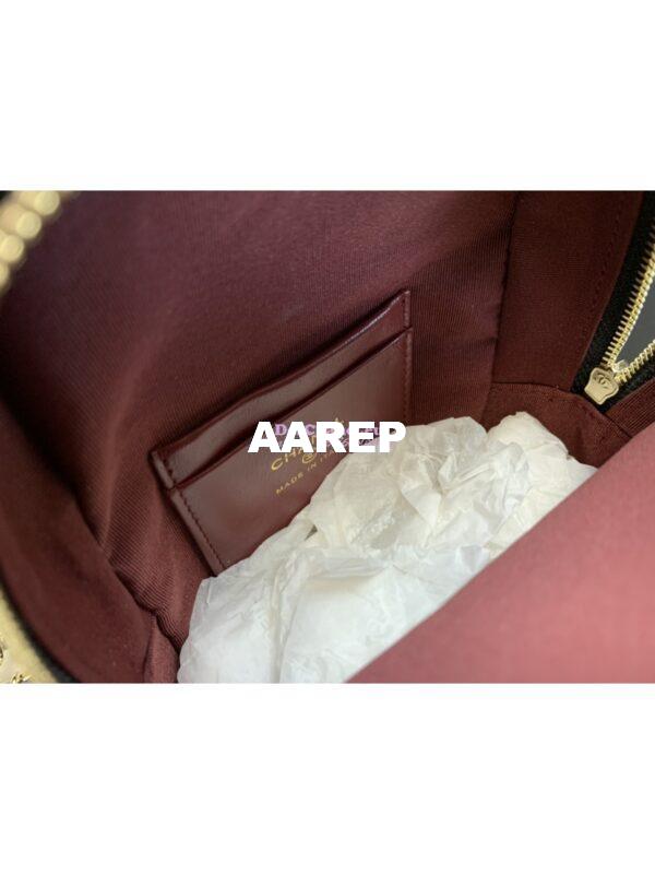 Replica Chanel 24C Grained Calfskin Backpack AP3753 Black 8