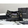 Replica Chanel 23K Limited Edition Camellia Lambskin Pouch AP3584 White 2