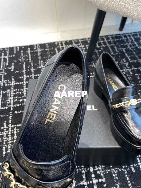 Replica Chanel 24K Mocassins in Shiny Aged-Calfskin G46068 11