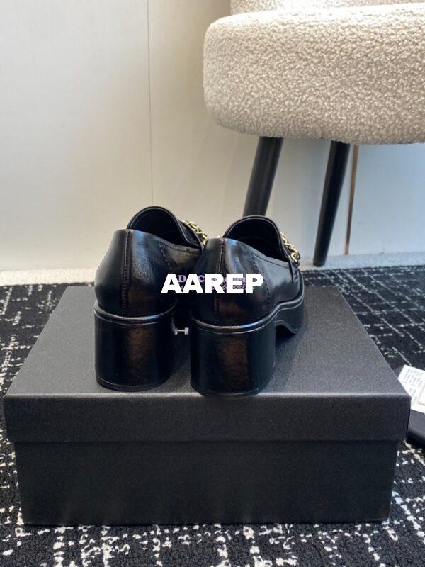 Replica Chanel 24K Mocassins in Shiny Aged-Calfskin G46068 12