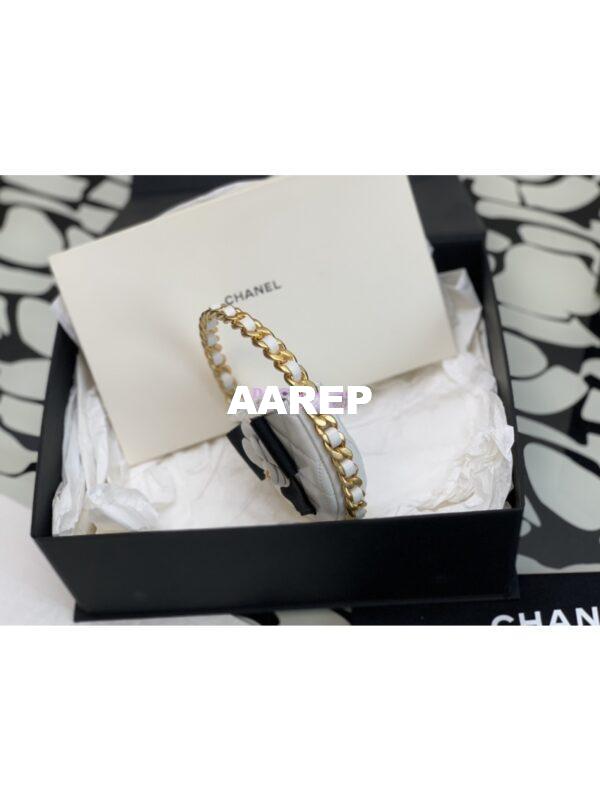 Replica Chanel 23K Limited Edition Camellia Lambskin Pouch AP3584 White 6