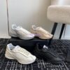 Replica Chanel Cruise 24/25 Trainer in Calfskin G46252 White