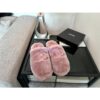 Replica Chanel 2024 Wool & Mixed Fibers Sneakers G46011 BlushPink 2
