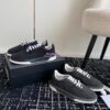 Replica Chanel 2024 Wool & Mixed Fibers Sneakers G46011 Grey 2