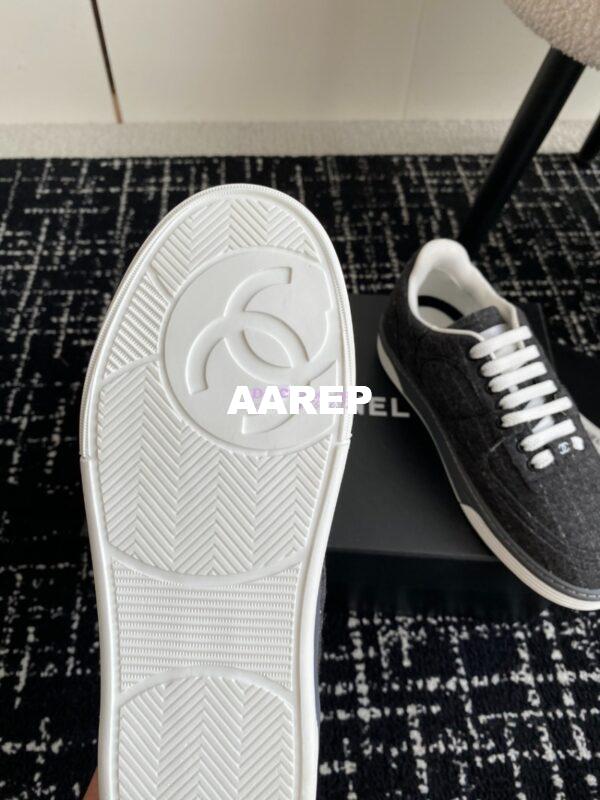 Replica Chanel 2024 Wool & Mixed Fibers Sneakers G46011 ii 12