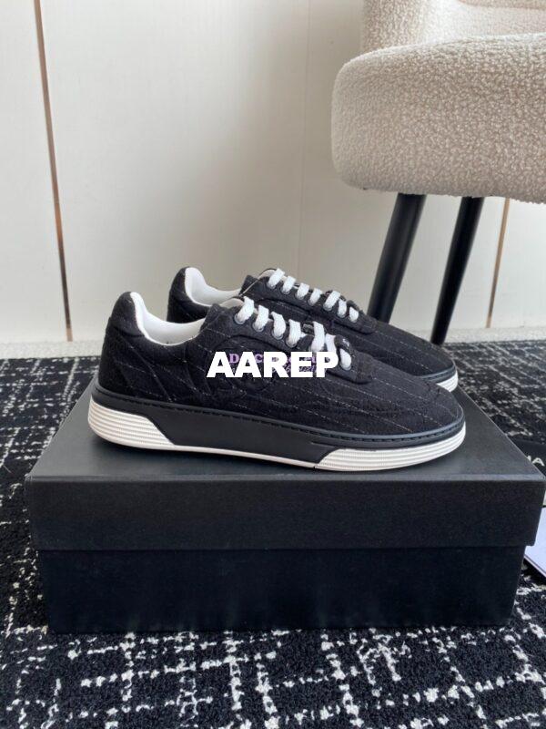 Replica Chanel 2024 Wool & Mixed Fibers Sneakers G46011 ii 13