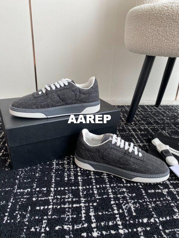 Replica Chanel 2024 Wool & Mixed Fibers Sneakers G46011 ii 21