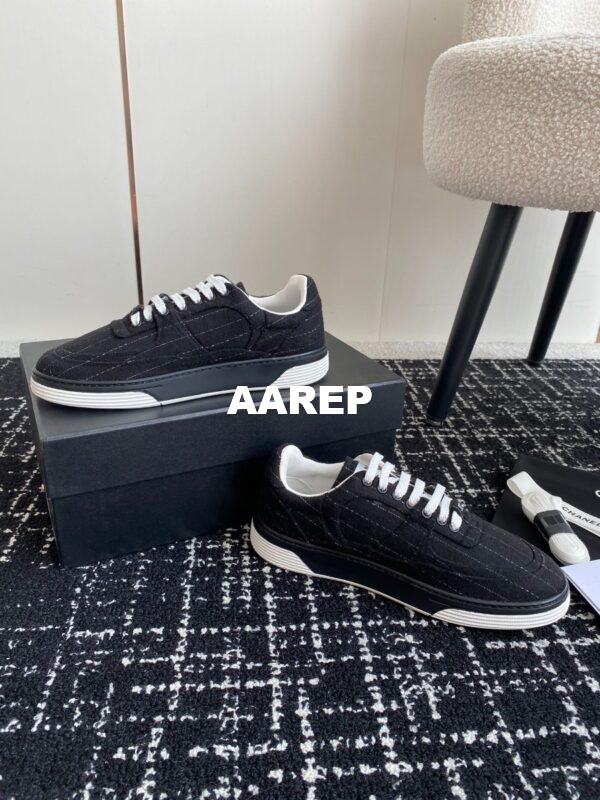 Replica Chanel 2024 Wool & Mixed Fibers Sneakers G46011 ii 22