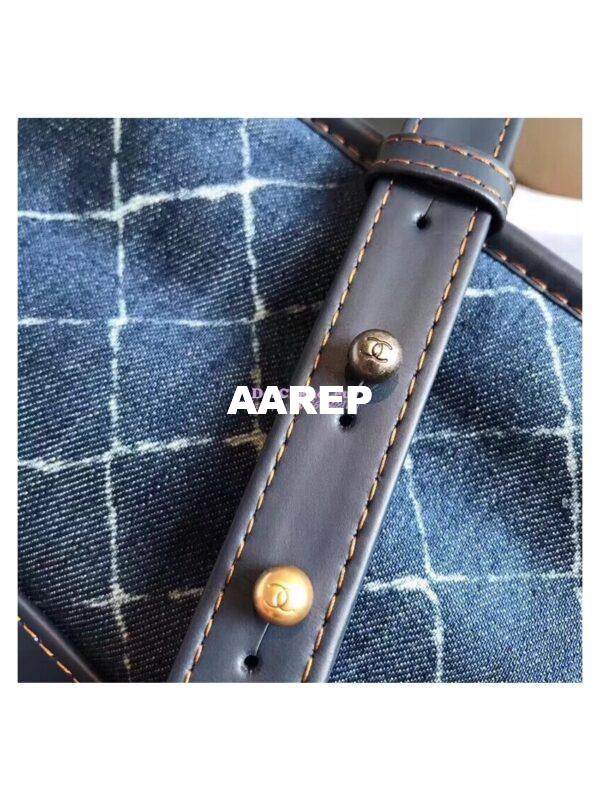Replica Chanel's Gabrielle Hobo Bag Denim Calfskin 6