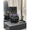 Replica YSL Saint Laurent Joe Mini Bucket Bag In Quilted Lambskin 7016311 Vert Fonce