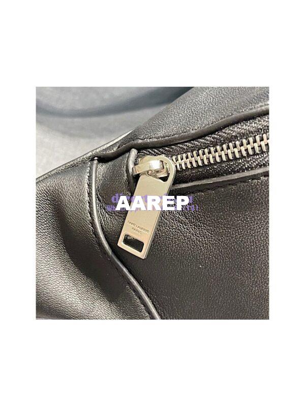 Replica YSL Saint Laurent Cassandre Classic Belt Bag In Smooth Calf Leather 589959 Black 7